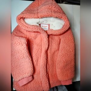 Cat & Jack Peach Sherpa Jacket